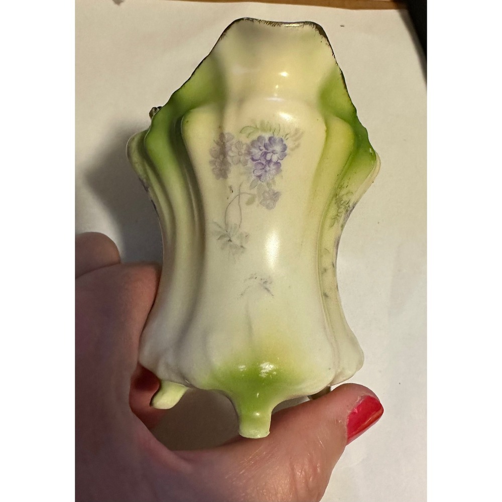 Antique RS Germany Porcelain Footed Creamer - Picture 5 of 5